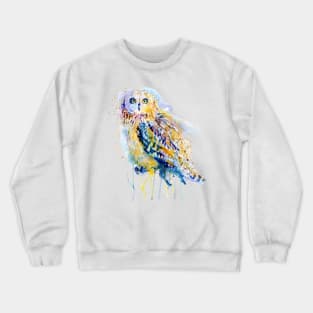 Short Eared Owl Crewneck Sweatshirt